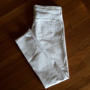 AG white jeans